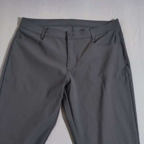 Old Navy Active Pants men's 36X36 grey colour active wear Hybrid polyester pants - Picture 2 of 12